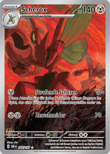 Pokemon Obsidianflammen Scherox 205/197 Near Mint deutsch - Picture 1 of 1