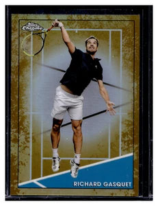 RICHARD GASQUET 2021 TOPPS CHROME TENNIS CLAY COURT REFRACTOR #30 $1 FLAT SHIP! - Picture 1 of 2