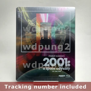 2001: A Space Odyssey - 4K UHD + BLU-RAY Steelbook w/ PET Slipcover - Picture 1 of 6