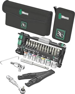 Wera 05004183001 Bicycle Set 3 A, Fahrrad Steckschlüsseleinsatz Satz mit Bit - Bild 1 von 8
