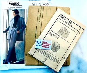 U PICK! VOGUE Designer JACKET SKIRT PANTS JUMPSUIT Sew Pattern ~ UC/FF - Picture 1 of 58