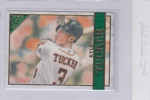 2020 TOPPS GALLERY KYLE TUCKER CHICAGO CUBS GREEN INSERT /99 FREE SHIP ASTROS - Picture 1 of 1