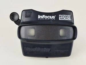 Modelo L Promocional Negro InFocus INGRAM View-Master Visor 3D 1998 Funcionando - Imagen 1 de 15