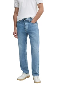 BOSS AKRON Relaxed Fit Jeans in Blue Stretch Denim - Size 32 x 32 - Picture 1 of 9