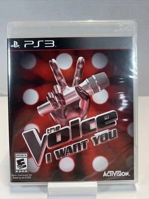 The Voice I Want You PS3 Sony PlayStation 3 Video Game New Factory Sealed - Image 1 of 4