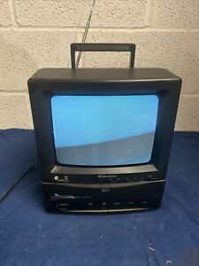 Roadstar TLP1071XL 10 POUCES CRT TV VHS lecteur rétro caravane de jeu double tension