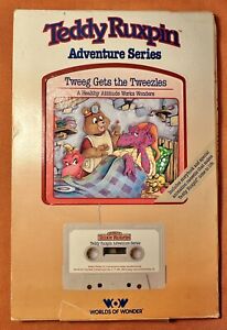 NIB 1985 Teddy Ruxpin Adventure Series: Tweeg Gets the Tweezles Cassette & Book