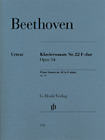 Sonata fortepianowa Beethovena nr. 22 in F-dur op. 54