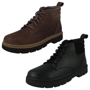 Botas al tobillo Clarks con cordones Lorcam Trail para niños - Imagen 1 de 19