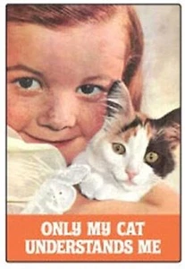 my cat understands me funny fridge magnet (ep) - Bild 1 von 1