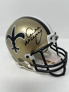 Archie Manning Autographed Saints Throwback Football Mini Helmet - Picture 1 of 3