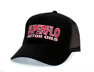 Superflo Hat - Days of Thunder Trucker Hat Unisex Adult Cap Black - Picture 1 of 2