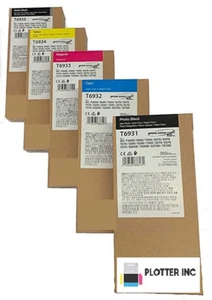 Epson T3000, T3720, T5000, T5720, T7000, T7270 Ultrachrome 350ml Ink set - Picture 1 of 2