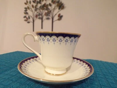 Consort by Minton Footed Cup and Saucer