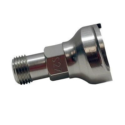 3M PPS Series 2.0 Spray Gun Cup Adapter 26119 - Type S27 16mm Male 1.5mm Thread - Image 1 of 4