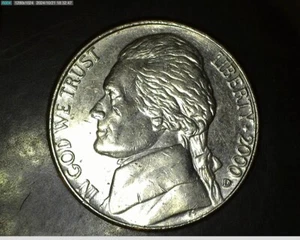2000 D Jefferson Monticello Nickel Error - Picture 1 of 4