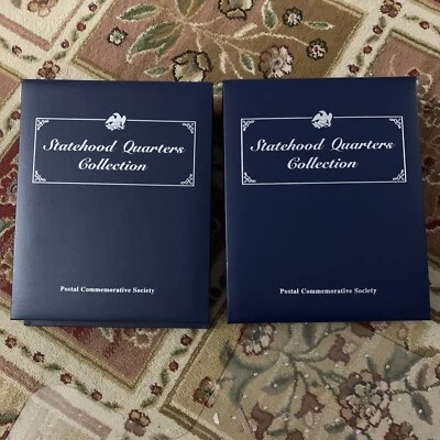 Postal Commemorative Society Statehood Quarters Collection Vol 1 and Vol 2 - Image 1 of 4