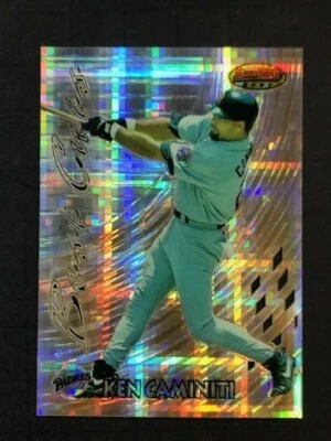 1997 Bowman's Best Cuts Atomic Refractor #BC9, Ken Caminiti,  Padres - Image 1 of 2
