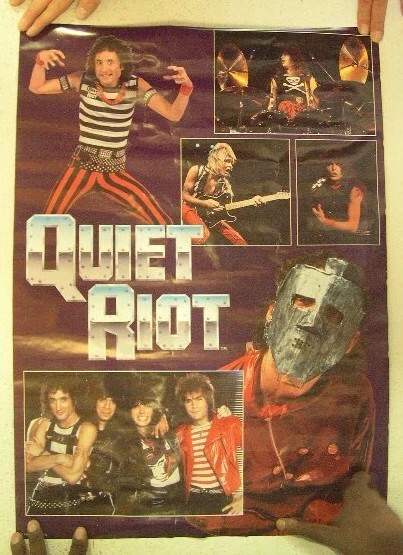 Quiet Riot Poster Band Shot Collage Cum On Feel The Noise - Image 1 of 1