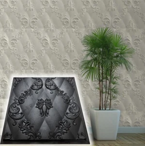 Molds For 3D Gypsum Panels Mold art Plaster Wall Stone Decor ABS Plastic Form - Picture 1 of 10