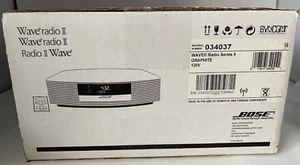 Bose Wave Radio II AM/FM Turner System Clock Alarm Graphite Gray - Crystal-clear - Picture 1 of 21