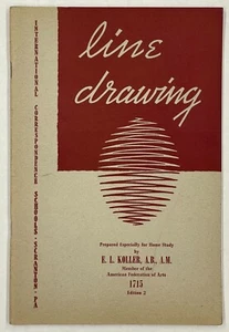 1949 "Line Drawing" by E.L. Koller Edition 2 - Bild 1 von 10