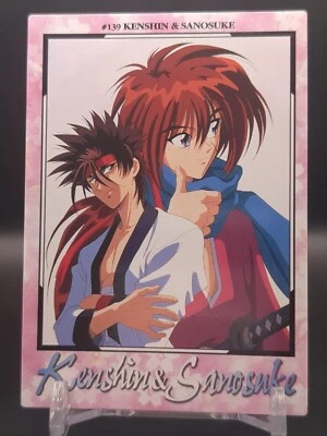 Himura Kenshin Sagara Sanosuke 139 Rurouni Kenshin Carddass Masters Card 1997 B1 - Image 1 of 4