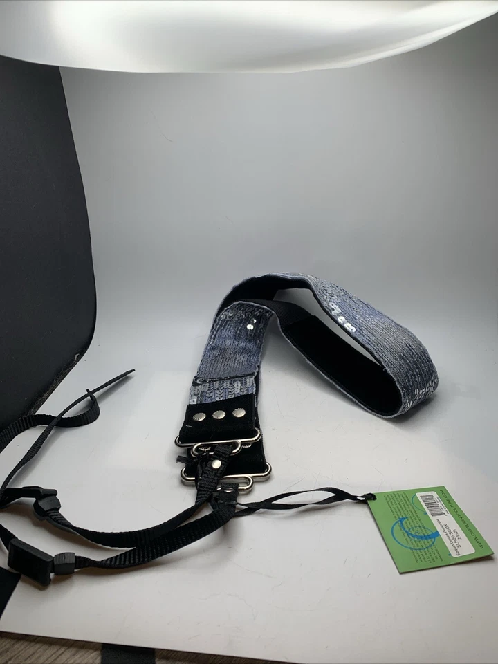 Capturing Couture Vintage Ombré Periwinkle 2'' Adjustable Camera Strap New Tags - Image 1 of 4