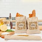 Wieder verwendbar Leinen-Brot-Tasche Groß Frische Aufbewahrung tasche