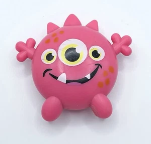 Banzai Pink Alien Action Figure Toy Happy Monster 2 3/4 Inches Plastic Funny - Picture 1 of 4