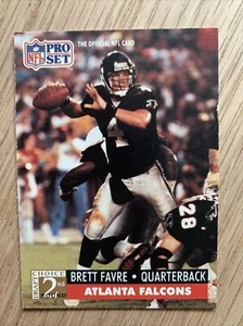 Bret Favre USA NFL American Football TRADING CARD Pro Set 1991 - Picture 1 of 2