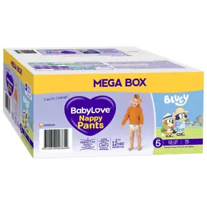 BabyLove Nappy Pants Mega Box Walker 75 Nappy Pants - Picture 1 of 1
