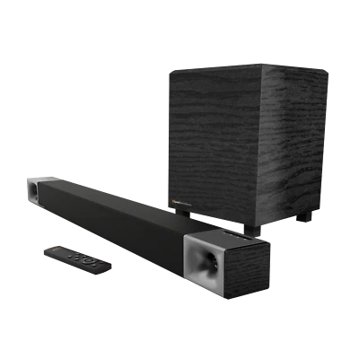 Barra de som Klipsch Cinema 400 2.1 e subwoofer de 8 polegadas estoque B - Imagem 1 de 4