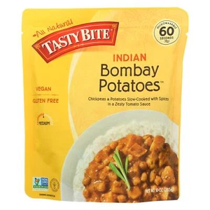 Tasty Bite Entree - Indian Cuisine - Bombay Potatoes - 10 Oz - Case Of 6 - Picture 1 of 1