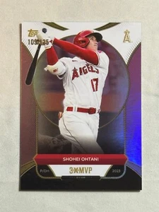 2025 Topps Welcome to the Club "3X MVP" lamina rosa Shohei Ohtani /125 #2 angeli - Foto 1 di 2