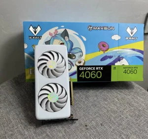 Maxsun GeForce RTX 4060 8GB iCraft OC GPU Aijia X2 T0 Graphics Card - Picture 1 of 6