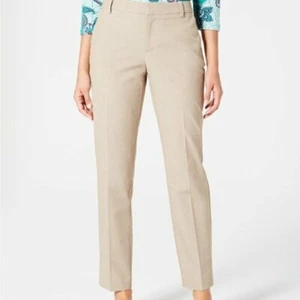 Charter Club Slim Leg Crop Pants Size SZ 8 - Picture 1 of 1