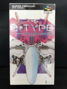 [Boxed] IREM R-TYPE III 3 Nintendo Super Famicom SFC Software from Japan - Picture 1 of 5