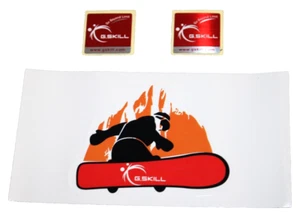 G.Skill Computer Case Badge Sticker LOT - Picture 1 of 6