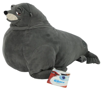 Juguete de peluche Finding Nemo Dory FLUKE Disney Store 18" Sea Lion ¡NUEVO! RARO! Foto 1 de 4