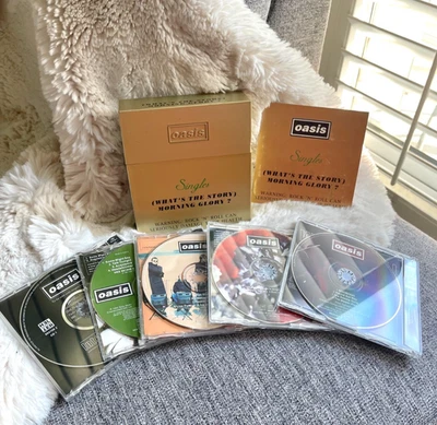 Oasis Singles 5 CDs (What's The Story) Morning Glory? Rare Box Set 1996 — 第 1/4 张图片
