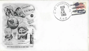 21 Aug 1965 Space Cover, Gemini 5 - Bild 1 von 1