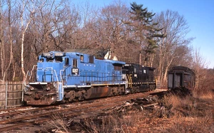 Original Slide: NSSX C39-8 8207 + 8208 at Wycombe, PA on New Hope & Ivyland - Picture 1 of 1