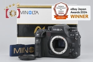 Minolta α-9 Maxxum 9 Dynax 9 analoge Spiegelreflexkamera 35 mm mit Karton [sehr gut] - Bild 1 von 12