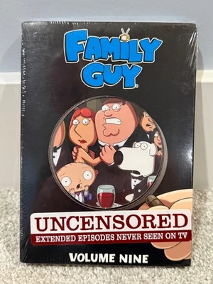 FAMILY GUY volume 9 DVD *Uncensored* sealed, brand new! - Image 1 of 4
