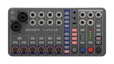 ZOOM  Live Trak  L6  Digital Mixer Recorder  10-Channel NEW - Image 1 of 4