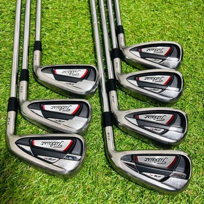 Titleist AP1 714 Iron Set Flex S 7 Pieces Used Right Handed F/S #82 - Image 1 of 4