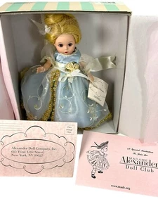 👑 Bambola Vintage-2003 Madame Alexander ~ Colpo di Mezzanotte ~ 8" #35625 NIOB con etichetta - Foto 1 di 9