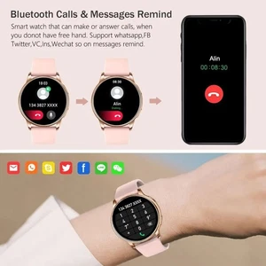 MEVADEN Bluetooth Call Smart Watch Women Custom Dial Watches Men Sport Fitness T - Picture 1 of 12