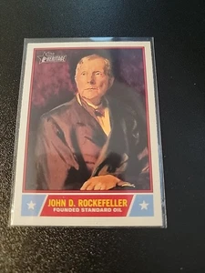 John D. Rockefeller - 2025 Topps Heritage INSERTO AMERICANO NOTEVOLE #NS-41 - Foto 1 di 2